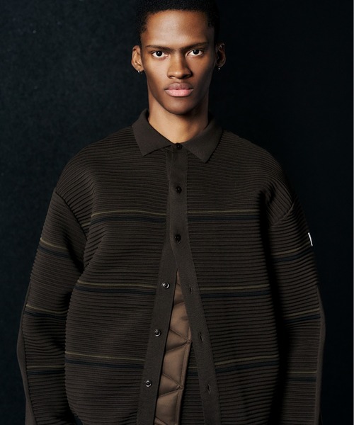 elephant TRIBAL fabrics(エレファントトライバルファブリックス)の「elephant TRIBAL fabrics Modern Knit Shirt(ニット/セーター・メンズ・ブラック/ネイビー/ブラウン・FREE)」の7枚目の写真