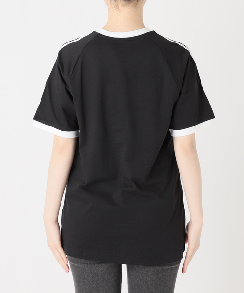 adidas Originals(アディダスオリジナルス)の「【adidas originals / アディダス オリジナルス】3-STRIPES TEE:Tシャツ(Tシャツ/カットソー・レディース・ブラック/ホワイト/ベージュ・MEDIUM)」の22枚目の写真