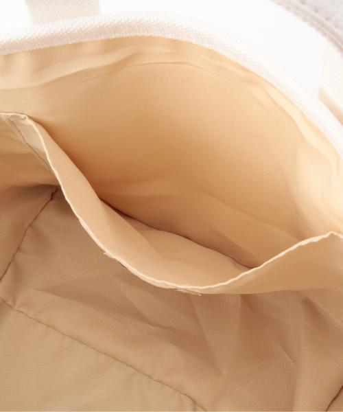 Ray BEAMS（レイビームス）の「Ctrl freak / アウトドア　キャンバス トート S（トートバッグ・レディース・ホワイト/シルバー/レッド・ONE SIZE）」の15枚目の写真