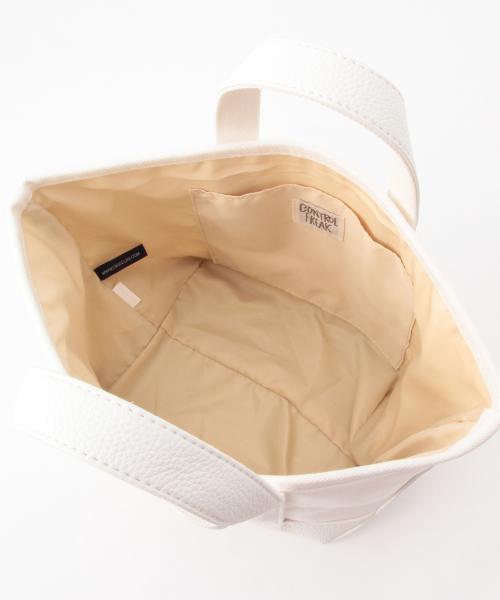 Ray BEAMS（レイビームス）の「Ctrl freak / アウトドア　キャンバス トート S（トートバッグ・レディース・ホワイト/シルバー/レッド・ONE SIZE）」の16枚目の写真