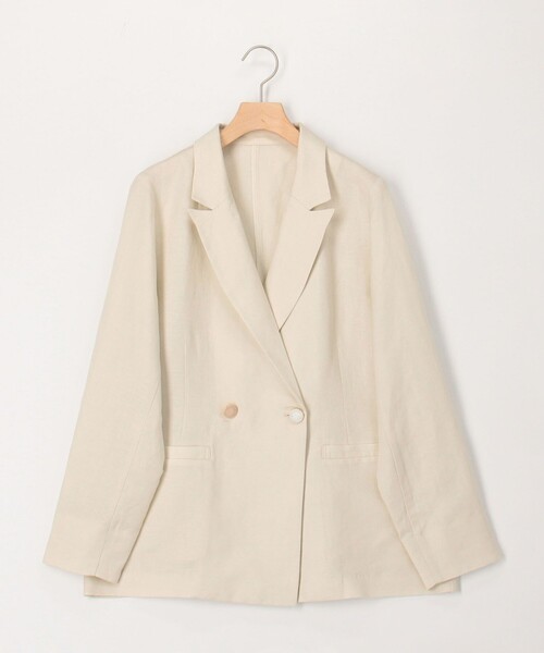 Ms.REIKO ホワイト刺繍テーラードジャケット 【公式通販】