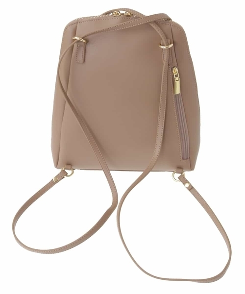 a.v.v（アーヴェヴェ）の「【2WAY】リュック/ショルダーバッグ（ショルダーバッグ・レディース・ベージュ/ブラック/アイボリー・38）」の11枚目の写真