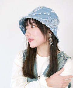 セール】FLOWER PATCHED DENIM / ハット（ハット）｜MARNI