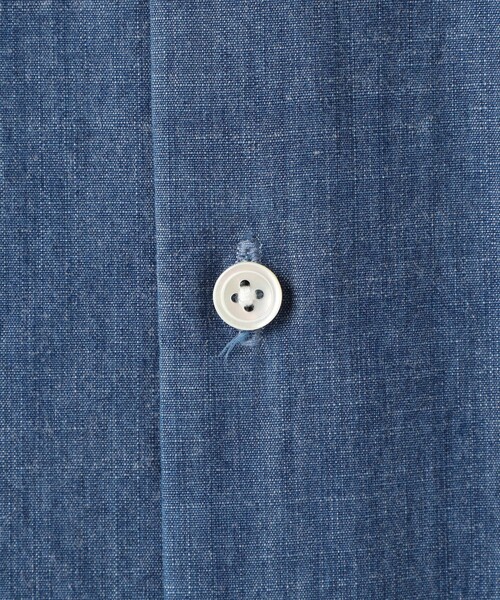 デニムシャンブレー レギュラーカラーシャツ（シャツ/ブラウス