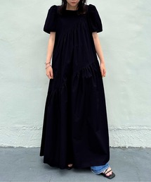 アシンメトリー ロング丈」に該当するワンピースファッション