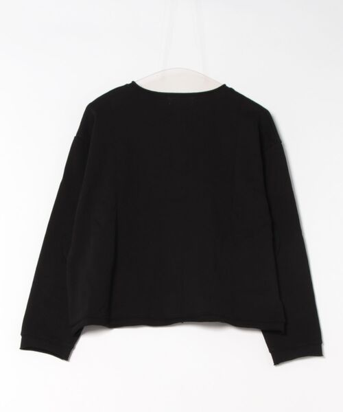 aimoha（アイモハ）の「クルーネックボタンカーディガン（ノーカラージャケット・レディース・グレー/ワインレッド/ネイビー/ライトグレー/チョコ/ベージュ/ブラック/ダークグレー・FREE）」の9枚目の写真