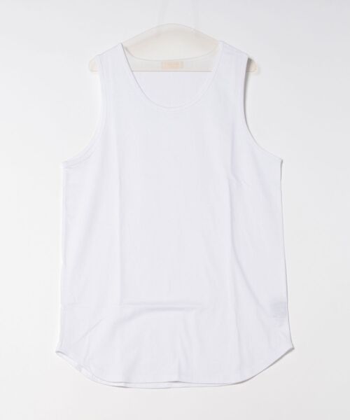 a.p.o.v.(エーピーオービー)の「a.p.o.v. Uネックスーパービッグシルエットコットンタンクトップ(タンクトップ・メンズ・ホワイト/グレー/ブラック・ONESIZE)」の6枚目の写真