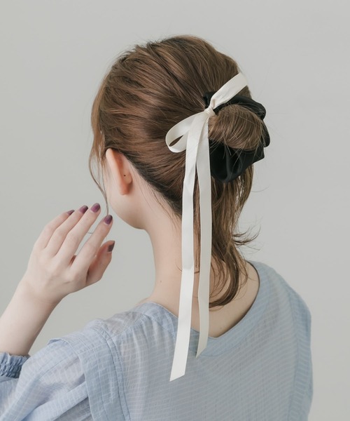 ヘアアクセサリー Sayo セール】シフォングルグルヘアワイヤー（その他ヘアアクセサリー