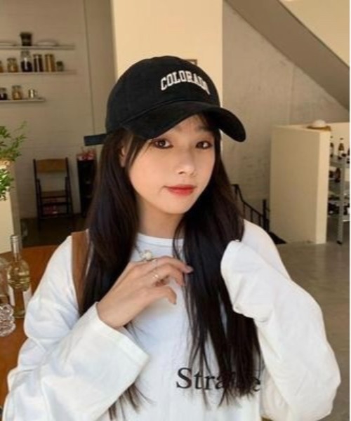 Burner（バーナー）の「【OKUOKU　0909】ロゴ入り ベースボール キャップ oku-bosi-g2-9（キャップ・メンズ・ベージュ系その他/ブラック系その他/ブラック系その他2/ブラック系その他4/ブラック系その他6/ブラウン系その他2/ブラウン系その他6/ベージュ系その他2/ベージュ系その他3/ベージュ系その他4/グリーン系その他3/イエロー系その他3/レッド系その他2/ホワイト系その他/ネイビー系2/ホワイト/ピンク/ピンク系その他7/パープル/ブラック系その他7/ベージュ系その他7/ブラック/ホワイト系その他7/グレー/ブルー系その他7/ネイビー系7/ピンク系その他4/ブラック系その他5/ベージュ系その他5/ブラウン系その他5・FREE）」の6枚目の写真