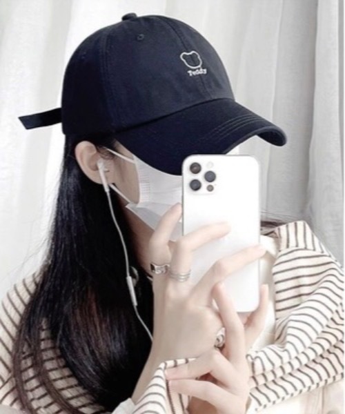 Burner（バーナー）の「【OKUOKU　0909】ロゴ入り ベースボール キャップ oku-bosi-g2-9（キャップ・メンズ・ベージュ系その他/ブラック系その他/ブラック系その他2/ブラック系その他4/ブラック系その他6/ブラウン系その他2/ブラウン系その他6/ベージュ系その他2/ベージュ系その他3/ベージュ系その他4/グリーン系その他3/イエロー系その他3/レッド系その他2/ホワイト系その他/ネイビー系2/ホワイト/ピンク/ピンク系その他7/パープル/ブラック系その他7/ベージュ系その他7/ブラック/ホワイト系その他7/グレー/ブルー系その他7/ネイビー系7/ピンク系その他4/ブラック系その他5/ベージュ系その他5/ブラウン系その他5・FREE）」の7枚目の写真