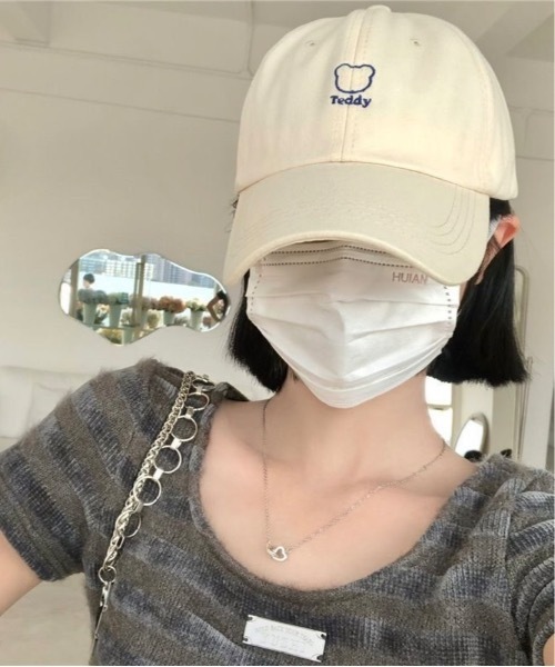 Burner（バーナー）の「【OKUOKU　0909】ロゴ入り ベースボール キャップ oku-bosi-g2-9（キャップ・メンズ・ベージュ系その他/ブラック系その他/ブラック系その他2/ブラック系その他4/ブラック系その他6/ブラウン系その他2/ブラウン系その他6/ベージュ系その他2/ベージュ系その他3/ベージュ系その他4/グリーン系その他3/イエロー系その他3/レッド系その他2/ホワイト系その他/ネイビー系2/ホワイト/ピンク/ピンク系その他7/パープル/ブラック系その他7/ベージュ系その他7/ブラック/ホワイト系その他7/グレー/ブルー系その他7/ネイビー系7/ピンク系その他4/ブラック系その他5/ベージュ系その他5/ブラウン系その他5・FREE）」の18枚目の写真