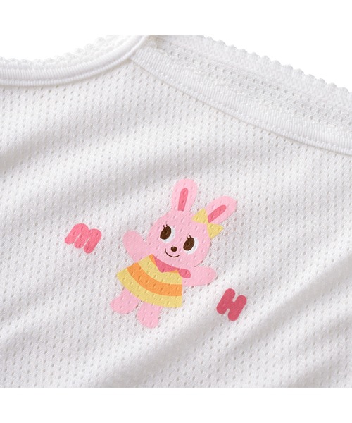 MIKI HOUSE（ミキハウス）の「キャミソール（タンクトップ・キッズ・ホワイト・80ｃｍ/90cm/100cm/110cm/120cm/130cm）」の3枚目の写真