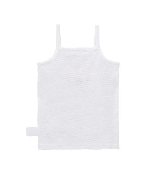 MIKI HOUSE（ミキハウス）の「キャミソール（タンクトップ・キッズ・ホワイト・80ｃｍ/90cm/100cm/110cm/120cm/130cm）」の2枚目の写真