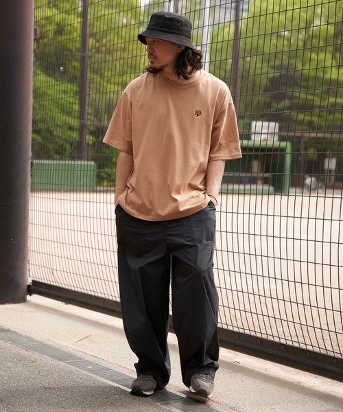 NO NEED（ノーニード）の「トラ刺繍Tシャツ（Tシャツ/カットソー・メンズ・ホワイト/ブラック/ベージュ・M/L）」の8枚目の写真