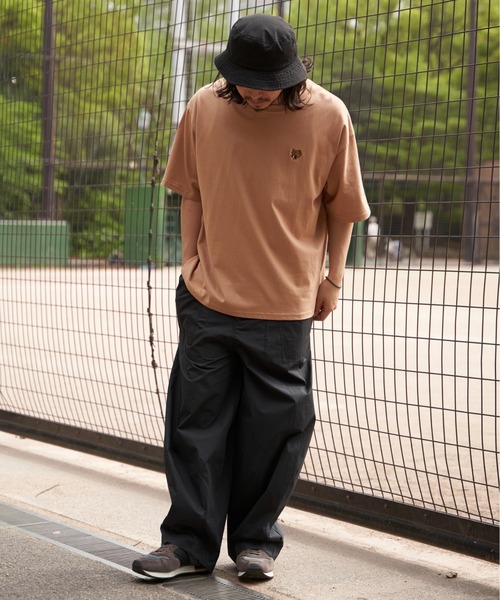 NO NEED（ノーニード）の「トラ刺繍Tシャツ（Tシャツ/カットソー・メンズ・ホワイト/ブラック/ベージュ・M/L）」の15枚目の写真