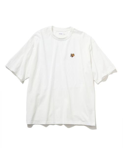 NO NEED（ノーニード）の「トラ刺繍Tシャツ（Tシャツ/カットソー・メンズ・ホワイト/ブラック/ベージュ・M/L）」の20枚目の写真