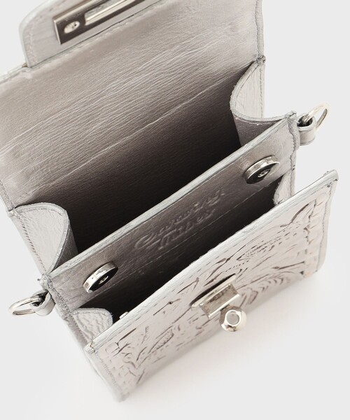 CARVING TRIBES(カービングトライブス)の「ChainMiniBag(ショルダーバッグ・レディース・シルバー/ボルドー/ブラウン系その他/ベージュ系その他/ブラック・FREE)」の20枚目の写真