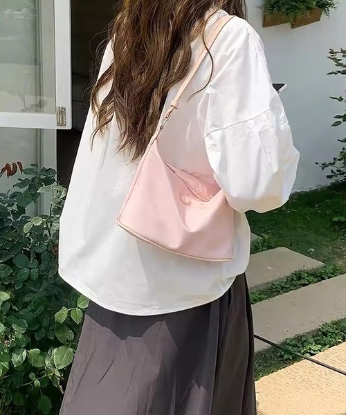 S’AIME ♡ナイロン ハンド ショルダーバッグ 2way 楽天市場】【9ポケット】ショルダーバッグ レディース 小さめ