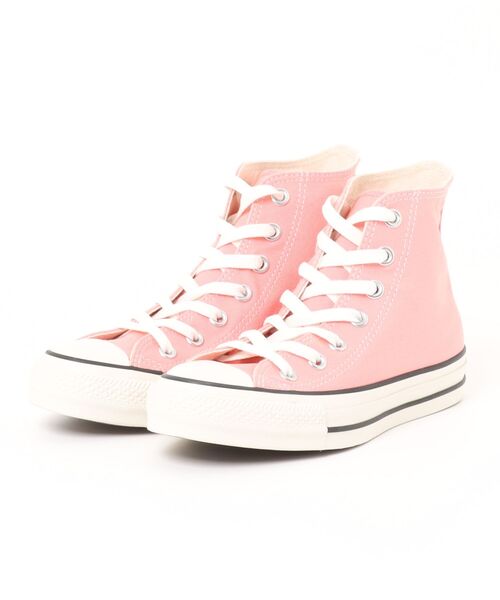 Ungrid（アングリッド）の「【Ca】CONVERSE ALL STAR HI（スニーカー・レディース・ピンク/グリーン・22.5）」の2枚目の写真
