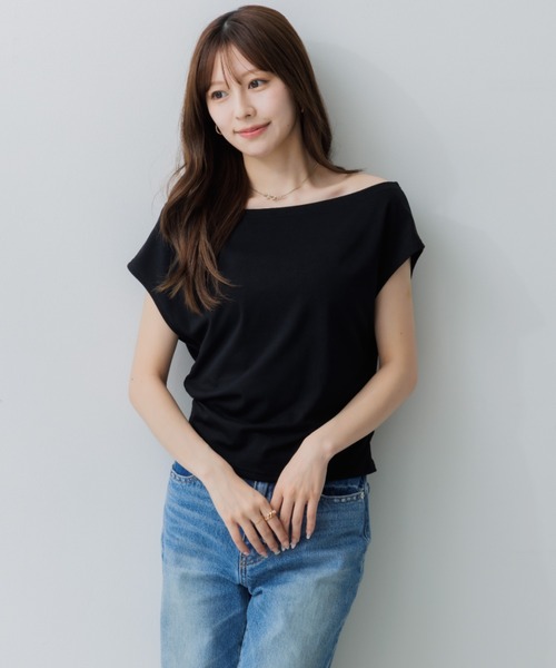 春のデートに❤️タイトなワンショルダートップス ワンショルダー ニット トップス レディース 春夏秋 きれいめ