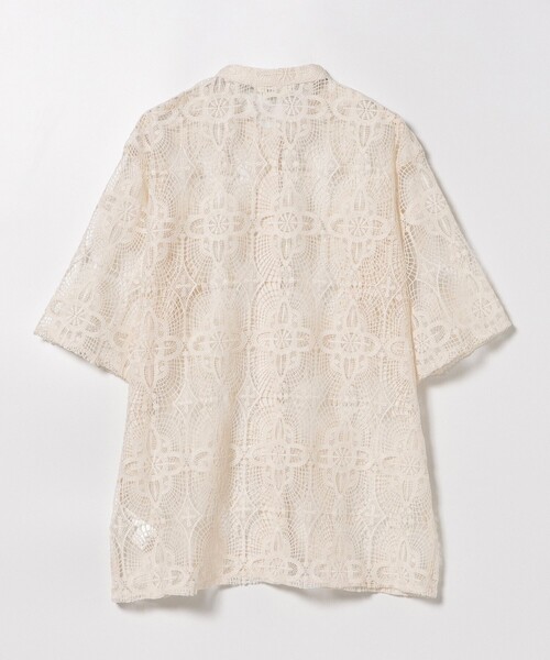 BEAMS HEART（ビームスハート）の「レース ブラウス（シャツ/ブラウス・レディース・ホワイト系その他5/チャコールグレー/オレンジ・FREE）」の16枚目の写真