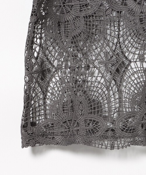 BEAMS HEART（ビームスハート）の「レース ブラウス（シャツ/ブラウス・レディース・ホワイト系その他5/チャコールグレー/オレンジ・FREE）」の21枚目の写真