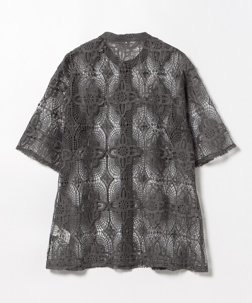 BEAMS HEART（ビームスハート）の「レース ブラウス（シャツ/ブラウス・レディース・ホワイト系その他5/チャコールグレー/オレンジ・FREE）」の22枚目の写真