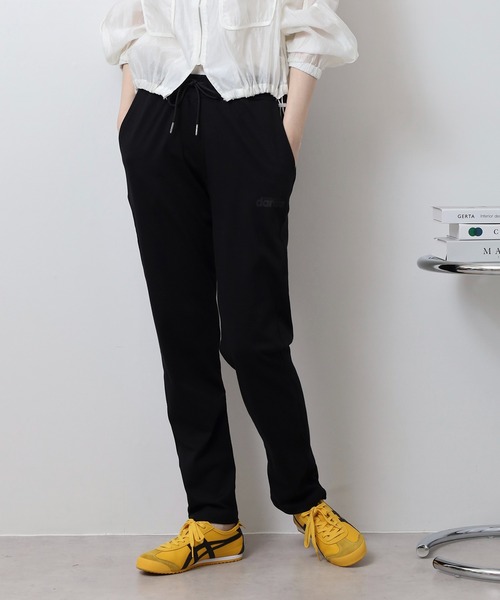 DIMENSIONE danza(ディメンシオーネ ダンツァ)の「コットンパンツ(スウェットパンツ・レディース・ブラック・X-SMALL/MEDIUM/SMALL)」の1枚目の写真