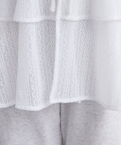 mystic（ミスティック）の「ペプラムリボンチュニック（チュニック・レディース・ブラック/オフホワイト/ブラウン/イエロー・FREE）」の20枚目の写真