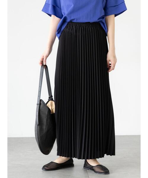 Lugnoncure（ルノンキュール）の「【選べる着丈】無地/柄アソートプリーツスカート（スカート・レディース・ブラウン/ブラック/チャコールグレー/グレー・ﾌﾘｰ(M)/ﾌﾘｰ(L)）」の22枚目の写真