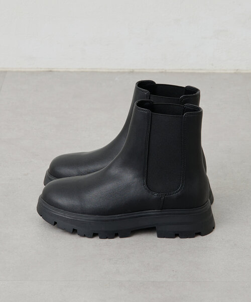 THE PAUSE(ザ ポーズ)の「【THE PAUSE】撥水サイドゴアブーツ(ブーツ・レディース・ブラック・36/37/38)」の6枚目の写真