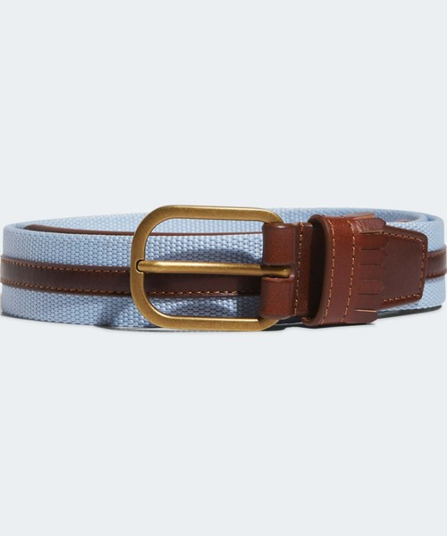 adidas（アディダス）の「オリジナルスゴルフ キルティー ベルト【adidas Golf/アディダスゴルフ】（ベルト・メンズ・スカイブルー/ネイビー/ダークグリーン/ライトピンク/ブラウン/ホワイト・M/L/S/M/L/XL）」の4枚目の写真