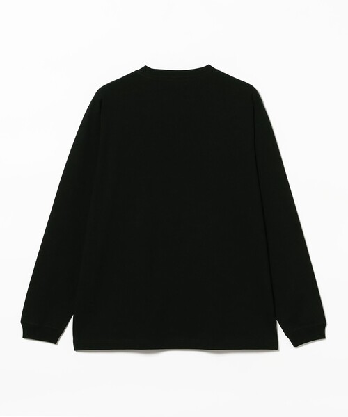 BEAMS(ビームス)の「BMSロゴ ロングスリーブ Tシャツ(Tシャツ/カットソー・メンズ・ブラック/ホワイト/ネイビー・SMALL/MEDIUM/LARGE/X-LARGE/XX-LARGE)」の5枚目の写真