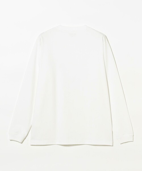 BEAMS(ビームス)の「BMSロゴ ロングスリーブ Tシャツ(Tシャツ/カットソー・メンズ・ブラック/ホワイト/ネイビー・SMALL/MEDIUM/LARGE/X-LARGE/XX-LARGE)」の7枚目の写真