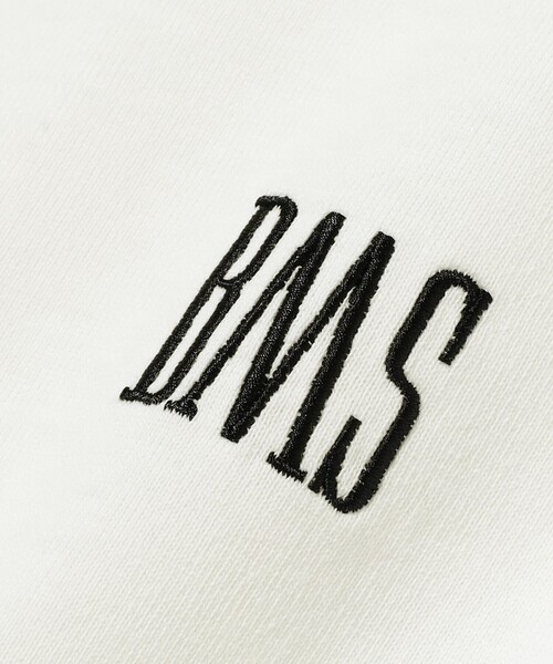 BEAMS(ビームス)の「BMSロゴ ロングスリーブ Tシャツ(Tシャツ/カットソー・メンズ・ブラック/ホワイト/ネイビー・SMALL/MEDIUM/LARGE/X-LARGE/XX-LARGE)」の8枚目の写真