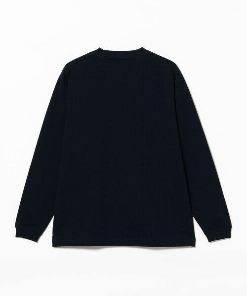 BEAMS(ビームス)の「BMSロゴ ロングスリーブ Tシャツ(Tシャツ/カットソー・メンズ・ブラック/ホワイト/ネイビー・SMALL/MEDIUM/LARGE/X-LARGE/XX-LARGE)」の12枚目の写真