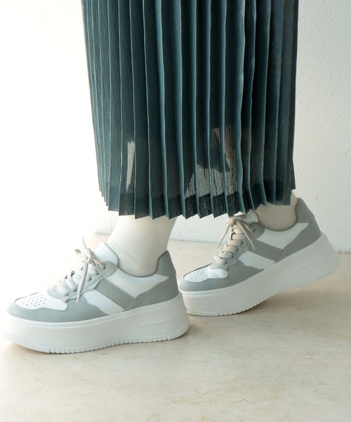 aimi　0808 セール】ボリュームソールスニーカー【CHIAKI KATAGIRI