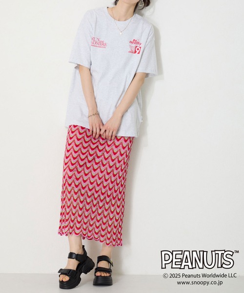 ORiental TRaffic(オリエンタルトラフィック)の「PEANUTS デザイン スポーツ サンダル /51236(サンダル・レディース・ブラック/アイボリー・S/M/L/LL)」の9枚目の写真