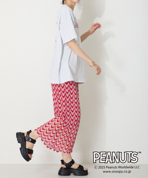 ORiental TRaffic(オリエンタルトラフィック)の「PEANUTS デザイン スポーツ サンダル /51236(サンダル・レディース・ブラック/アイボリー・S/M/L/LL)」の11枚目の写真