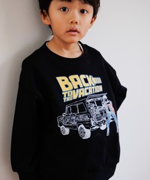 MAKE YOUR DAY | パロディファミリー裏毛トレーナー■80～140cm(スウェット)