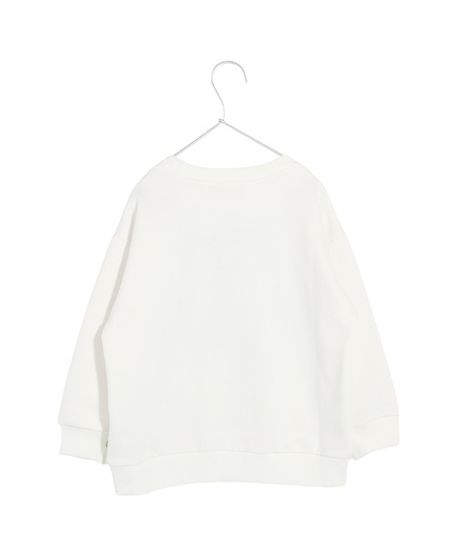 MAKE YOUR DAY（メイクユアデイ）の「パロディファミリー裏毛トレーナー■80～140cm（スウェット・キッズ・ブラック/オフホワイト・140/130/80/120/110/90/100）」の3枚目の写真