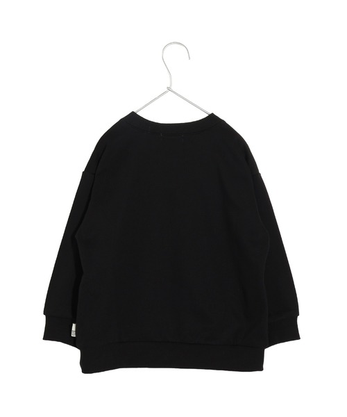 MAKE YOUR DAY（メイクユアデイ）の「パロディファミリー裏毛トレーナー■80～140cm（スウェット・キッズ・ブラック/オフホワイト・140/130/80/120/110/90/100）」の5枚目の写真