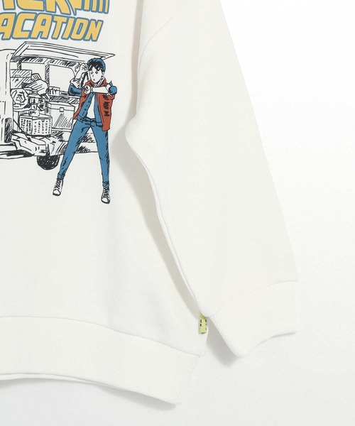 MAKE YOUR DAY（メイクユアデイ）の「パロディファミリー裏毛トレーナー■80～140cm（スウェット・キッズ・ブラック/オフホワイト・140/130/80/120/110/90/100）」の15枚目の写真