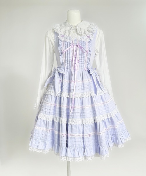 MAISON SELECT(メゾンセレクト)の「6A4 リボン付き ボリューム パニエ(スカート・レディース・ブラック/ホワイト・ONESIZE)」の8枚目の写真