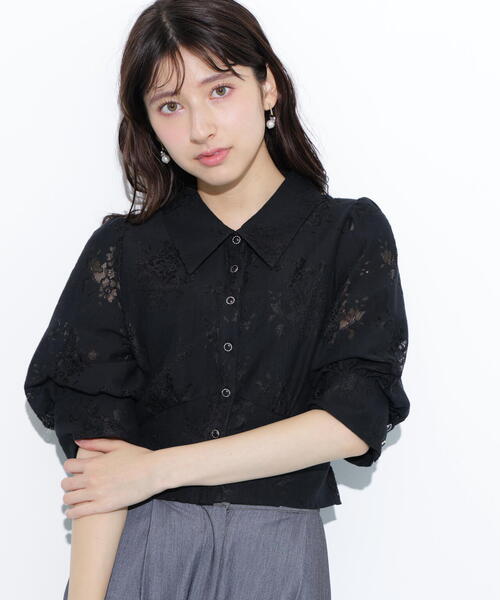 ブラウス シャツ ウォッシャブルダブルクロス ビスチェ ブラウス レディース uncrave ブラウス シャツ ウォッシャブルダブルクロス ビスチェ