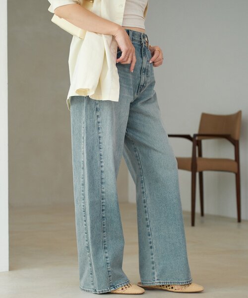 Plage プラージュ　ペインターパンツ　デニム　新品未使用 中古・古着通販】Plage (プラージュ) ペンキデニムパンツ