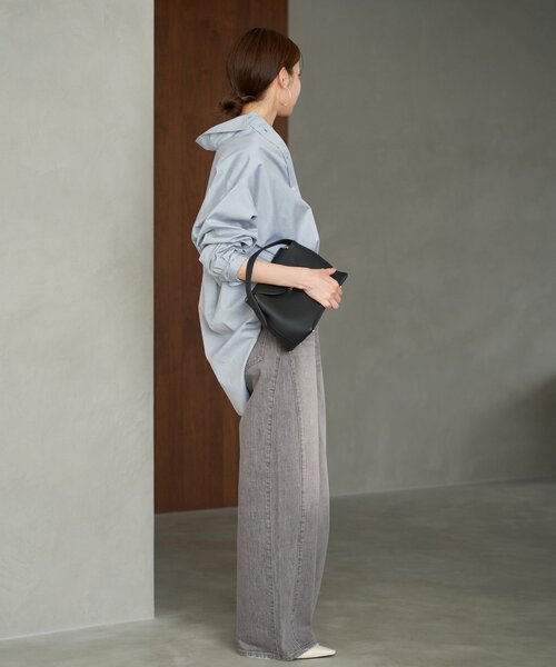 plage(プラージュ)の「pannel デニム(デニムパンツ・レディース・ブルー/グレー・38/36/34)」の22枚目の写真