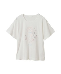 ワコピンクハウスL ピコフリルたっぷりブラックTシャツレディース PINK HOUSE｜ピンクハウスのTシャツ/カットソー通販 - ZOZOTOWN