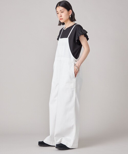 SHIPS(シップス)の「SHIPS NINE CASE:〈手洗い可能〉ミニ 裏毛 フリル カットソー(Tシャツ/カットソー・レディース・ブラック/ライトグレー・ONE SIZE)」の18枚目の写真