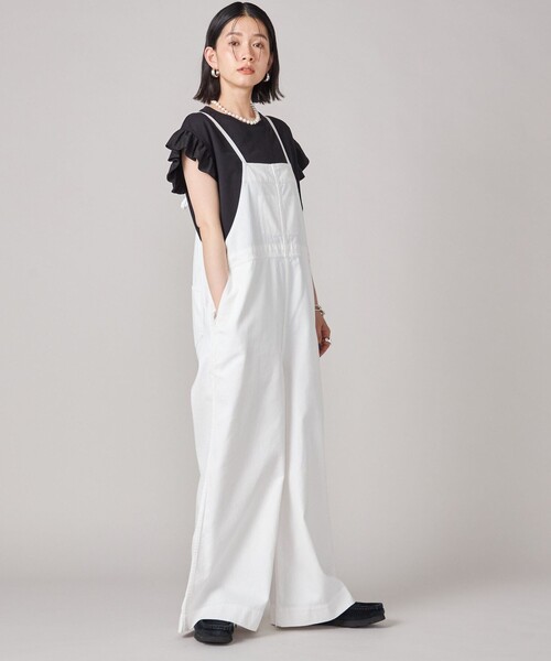 SHIPS(シップス)の「SHIPS NINE CASE:〈手洗い可能〉ミニ 裏毛 フリル カットソー(Tシャツ/カットソー・レディース・ブラック/ライトグレー・ONE SIZE)」の22枚目の写真